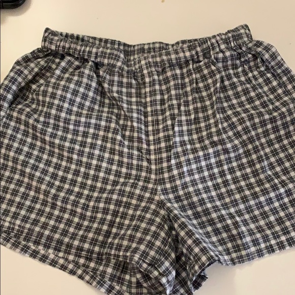 Brandy Melville Pants - Brandy Melville plaid shorts